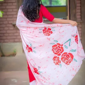View photo 1 of 10, Batik Saree 05