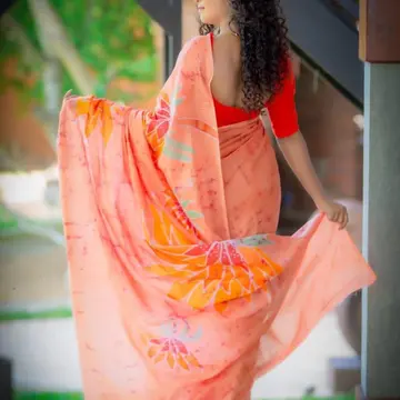View photo 4 of 4, Batik Saree 07