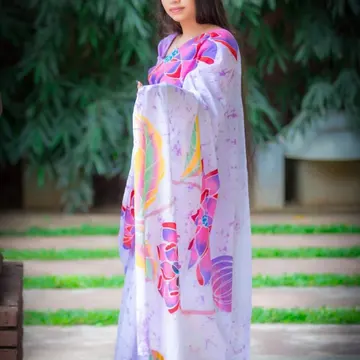 View photo 1 of 2, Batik Saree 08