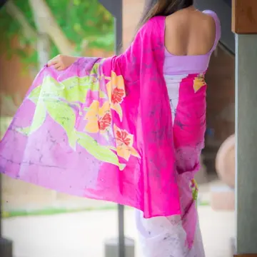 View photo 2 of 3, Batik Saree 09
