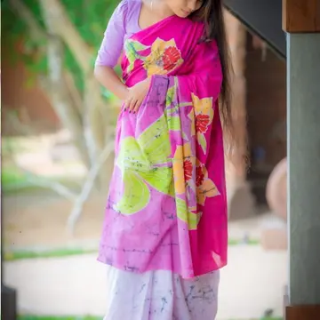 View photo 3 of 3, Batik Saree 09