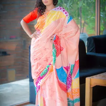 View photo 3 of 4, Batik Saree 10