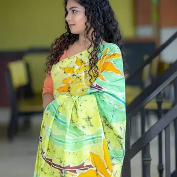View photo 1 of 3, Batik Saree 11