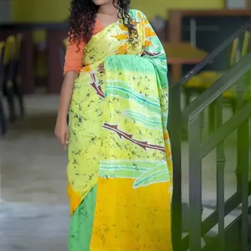 View photo 3 of 3, Batik Saree 11