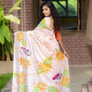 View photo 2 of 3, Batik Saree 12
