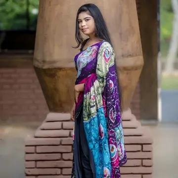 View photo 2 of 2, Batik Saree 18