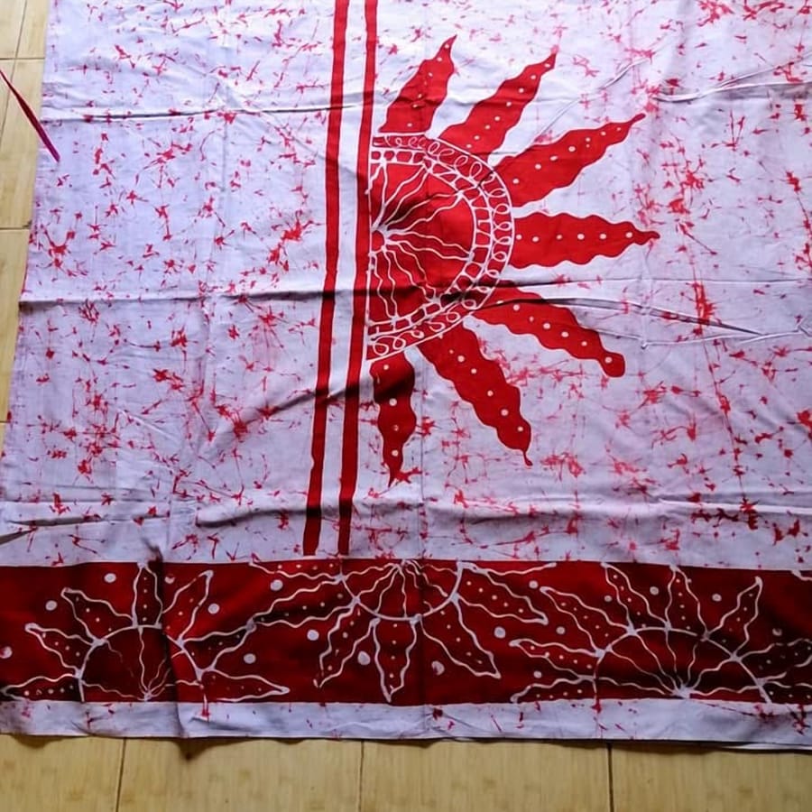Batik Sarong 06, handmade Sri Lankan batik sarong, KB-030