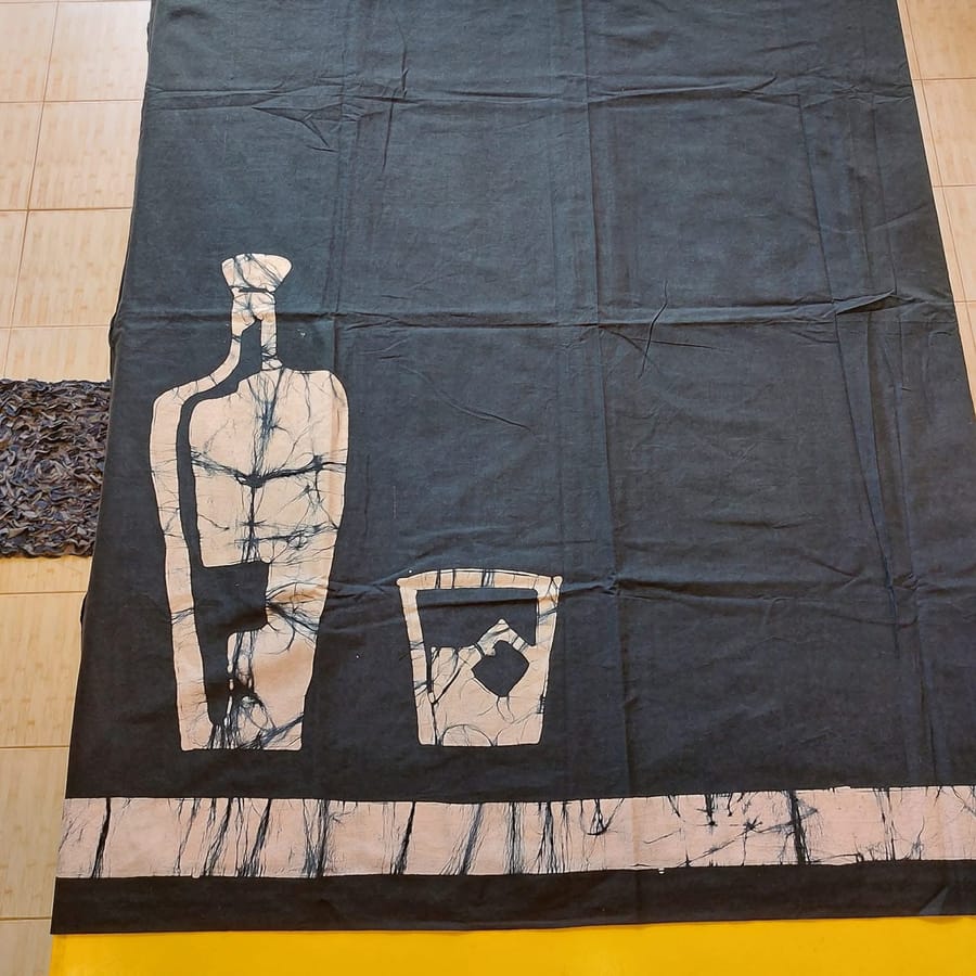 Batik Sarong 07, handmade Sri Lankan batik sarong, KB-031